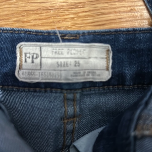 Free People Denim Overalls size 25 - Picture 4 of 5